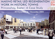 Retail led regeneration conference Exeter